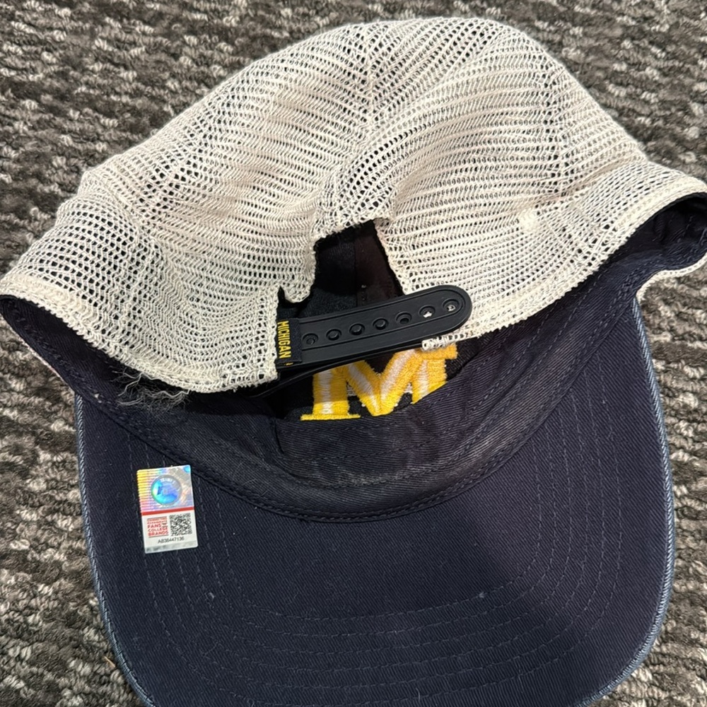 University of Michigan Blue and Yellow hat - Picture 3 of 5